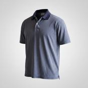Vintage J.Crew Navy Blue Striped Polo Shirt in medium 100% cotton|L27 W22| SKU 5365 image