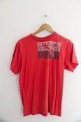Vintage red puma big logo mens small tees image