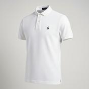 Vintage Polo Ralph Lauren Men's grey Polo-shirts in 2XL| l31 w21| SKU 5377 image