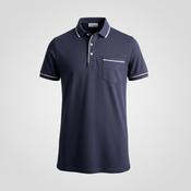 Vintage men's Navy blue Topman regular fit Polo Shirt in M| L28 W17| SKU 5382 image