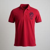 Vintage men's red True Religion world tour polo shirt fits L| L32 W21| SKU 5389 image