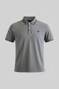 Vintage  men's Jack &amp; Jones Basic grey polo Shirts in XL| L29W23| SKU 5392 image