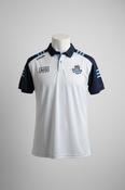 Vintage O'neill Dublin GAA Men's Harlem Polo Shirt Sky / Marine / White in XXL| L30W22| SKU 5394 image