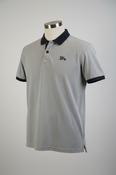 Vintage Mens Debenhams GO-TO-K-YO grey Polo Shirt in XL| L28 W22| SKU 5399 image