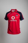 VINTAGE ATH CLIATH DUBLIN GAA GAELIC SPORTS O'NEILLS RED FOOTBALL JERSEY IN S|L28W19|SKU5402