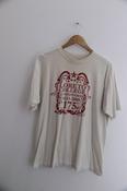 Vintage white medium Loreto college St. Stephen green 1333-2008 printed mens tees image