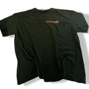 Vintage men's dark green Gildan heavy cotton tees in XL By Jagermeister Asia Tour|L29W18|SKU 5407 image