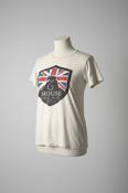 Vintage women's white 90s personal collection punk t shirt S|L25W20|SKU 5434 image