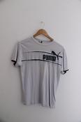 Vintage large womens white puma T-shirt image