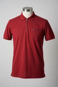 Vintage Lambretta Men's Red short sleeve Polo-shirts in L| L27 W20| SKU 5441 image