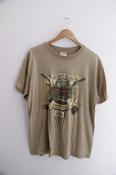 Vintage brown always ready always there nation guard graphics mens large tees image