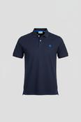 Vintage men Selected Homme navy blue short sleeve  Polo Shirt in XL|L31W20|SKU 5491 image