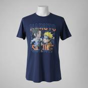 Vintage men Difuzed Naruto Herren Anime Graphic navy blue tee in L|L27 W18|5495 image