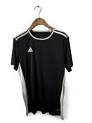 Men’s vintage Black and white Adidas sportswear t-shirt #sportswear
Size L
SKU 7146
Collar to hem 30
Pit to pit 21 image