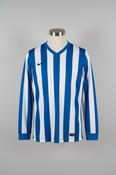 Nike Dri-FIT Striped Division Long-Sleeve Football Jersey - Blue/White Size M image