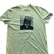 Vintage Notorious B.I.G the ready to die tour graphics yellow large tshirt image