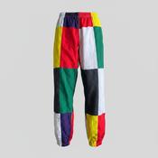 Patchwork colourblock custom pants women W22-28 Elastic waist L 30 SKU 6012