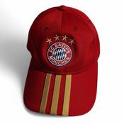 Vintage men FC Bayern Munchen Germany Strap back cap Red Adidas Football SKU6790 image