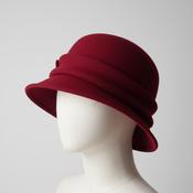 Vintage women myaccesorries Red wool beret #winteraccessories sku 6805