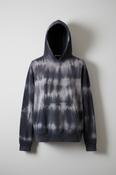 Vintage Zara Black Tie Dye Men's Hoodie, Bold &amp; Cozy, Small | BLACK | SKU 3602 image