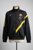 Vintage women black nike Barcelona FC Qatar Foundation training track jacket in M|L24 W16|SKU 5685 image