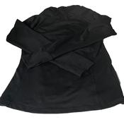 Vintage female all in motion Black track full zip jacket in S/M|L27 W16|SKU 6085