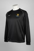 Vintage Nike Men's Black Dri-FIT Long-Sleeve T-Shirt, Made in Sri Lanka, XS