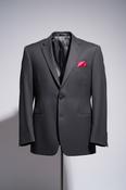 Men's Vintage grey regular fit blazer XXL L 33W 23 Shoulder Length 22 SKU 6253