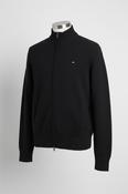 vintage navy tommy hilfiger thick zip up wool jacket sku 6184