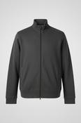 Vintage joseph abboud grey fleece track jacket image