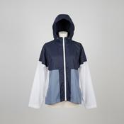 Vintage Rain windbreaker softshell navy white  medium jacket