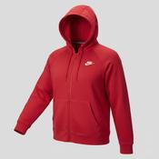 Nike Tech Fleece Full Zip Hoodie Jacket Red Men’s Size XLT Tall Sportswear Club image