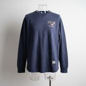 Vintage men Nike Team 90's navy crew neck thick sweatshirt in L|L29 W19|SKU 5577 image