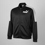 Vintage female black puma track jacket in M|L26 W17|SKU 6096