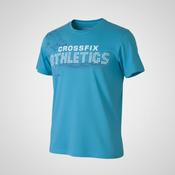 Vintage Edge Crossfix Athletics Graphic Large Green Short Sleeve T-Shirts image
