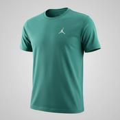 Vintage men's NIKE AIR JORDAN ESSENTIALS FLIGHT 23 graphics green tees in S|L27W18|SKU 5463 image