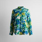 Vintage Women's M&amp;S Floral Print Long Sleeved Multi blouse shirt in 12|L29W20