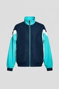 Vintage women Hurst Arabian Gymnastic club navy colorblock wind breaker jacket in M/L|L28W19|SKU 6660 image