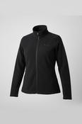 Female Decathlon vintage black fleece jacket in size M|L28 W20|SKU 6134