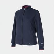 Vintage Champion Women's Blue  Full Zip high neck Jumper Jacket in M|L27W18|6137 image