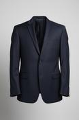 Vintage 90s Vintage men's LACOSTE navy blue retro preppy style soft material  suit jacket