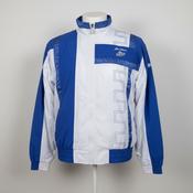 Vintage men blue windbreaker/ Sports jacket/ Vintage training jacket/ Colourful sport jacket/ Urban/ Size L|L30W26|SKU 6130 image
