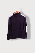 Vintage Black full zip small polyester track suit