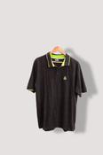 Vintage Azurrisport black mens polo shirt XL