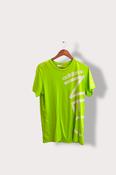 Vintage Adidas Neo print mens neo green medium tees image