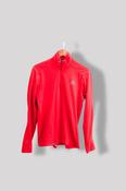 Vintage Red Adidas Climawarm full zip medium track top image