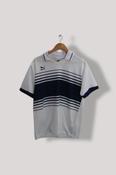 Vintage Puma Golf White stripe regular fit mens polo shirt M image