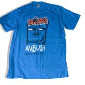 Vintage Blue Gildan Trouble Brewing Irish Craft bear premium cotton XL tees image