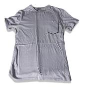 Vintage COS grey small mens short sleeve tees with front chest pocket image