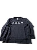 Vintage DKNY print  small black sweatshirt image